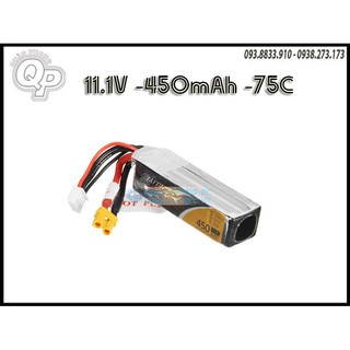 Tattu 450mAh 3S 75C 11.1V XT30 Plug