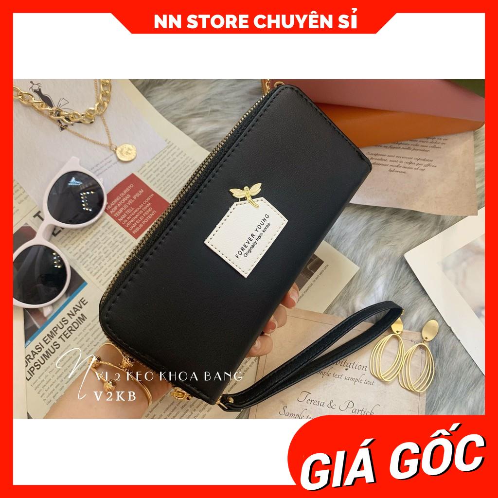 VÍ 2 KÉO LOGO CHUỒN CHUỒN XINH XẮN V1KB - 159 ⚡FREESHIP⚡100% ẢNH THẬT⚡ NN CHUYÊN SỈ - NN STORE