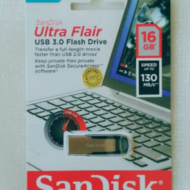 Usb Sandisk Siêu Flair 3.0 Dung Lượng 130mb / S 16 32gb