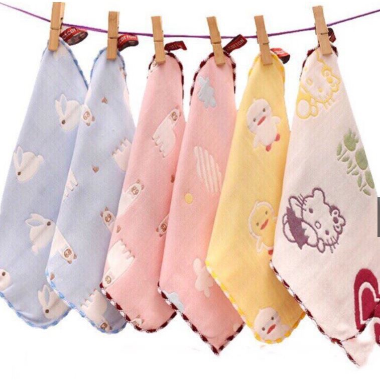 Khăn mặt sợi tre 6 lớp