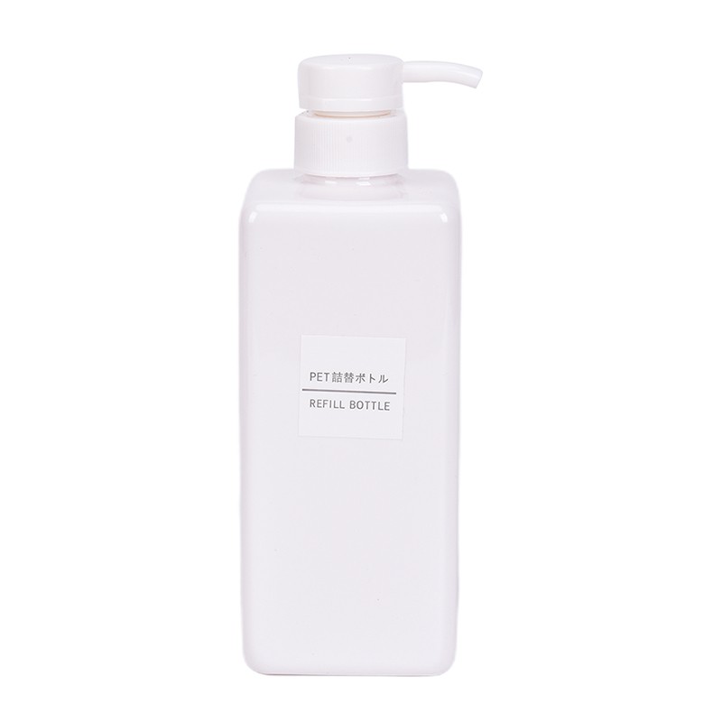 Bình Nhựa Rỗng 650ml Dạng Nhấn Đựng Dầu Gội Sữa Tắm / Sữa Tắm