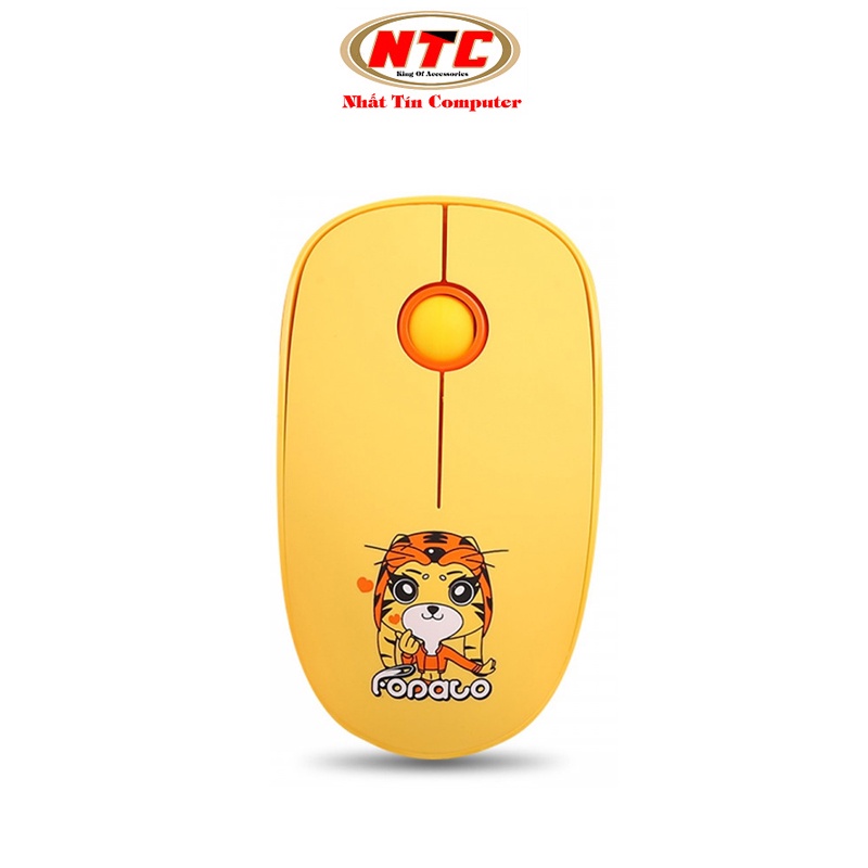 Chuột không dây Wireless FD L8 pin dùng đến 24 tháng (Vàng) nhattin_flagship_store