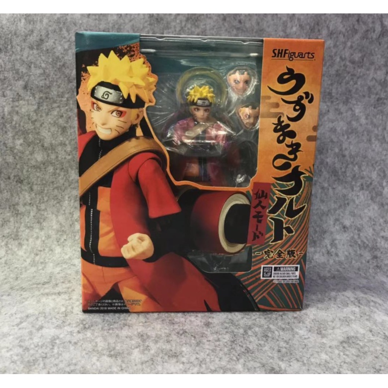 Mô hình khớp Naruto tiên thuật shuriken có 2 mặt