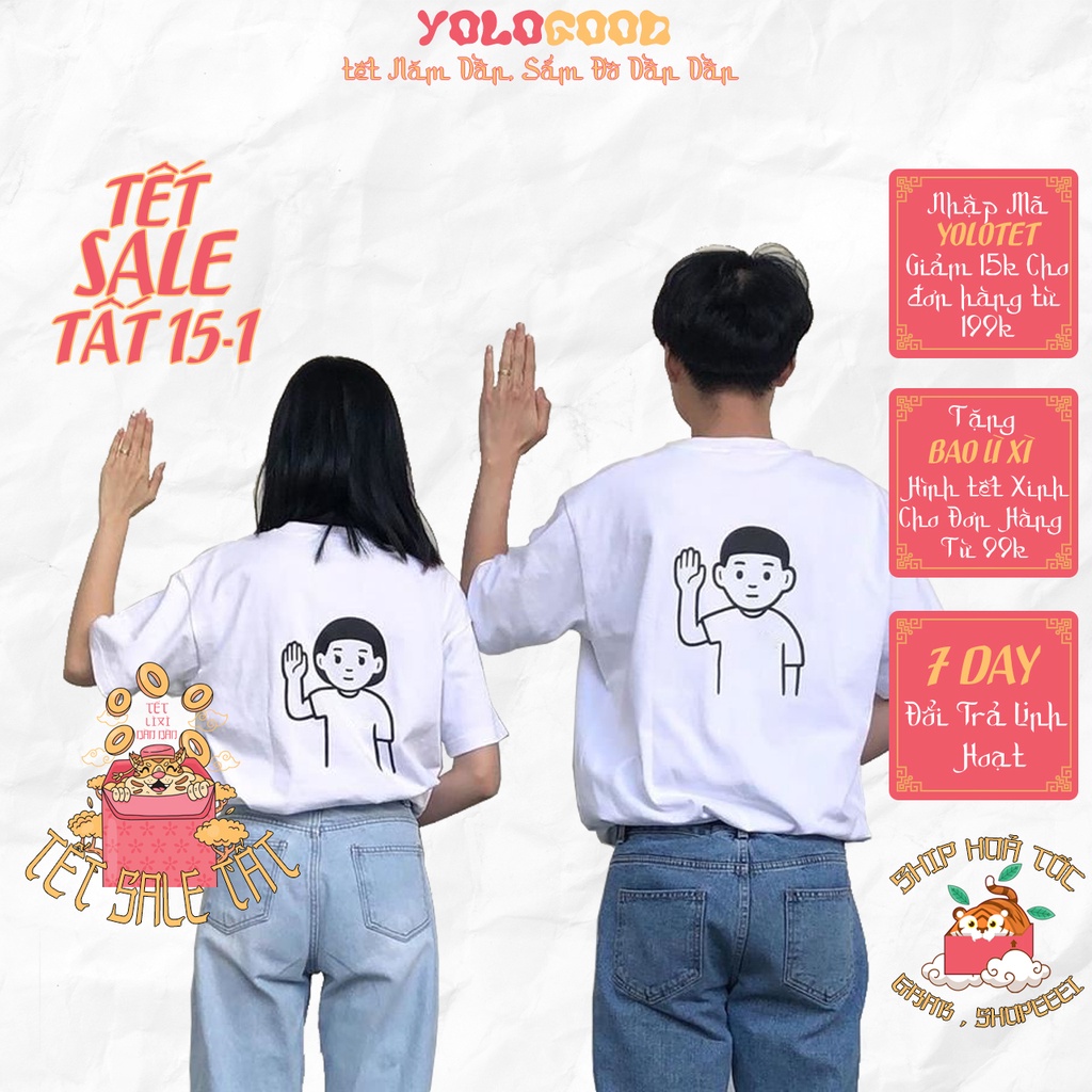 Áo thun tay lỡ   Couple nam nữ  phông Unisex nam nữ tee oversize form rộng pull Ulzzang Streetwear Hàn Quốc vải mềm