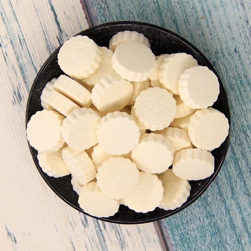 [ Hàng hot ] Combo 2 gói kẹo  Viên sữa Prebiotic, vỏ sữa có hàm lượng canxi  Tân Cương gói 250g ( 100 viên/ gói )
