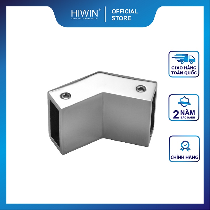 Chuyển góc 135 độ phòng tắm kính chất liệu inox 304 mặt gương dùng cho ống 10x30mm HIWIN SB-614F