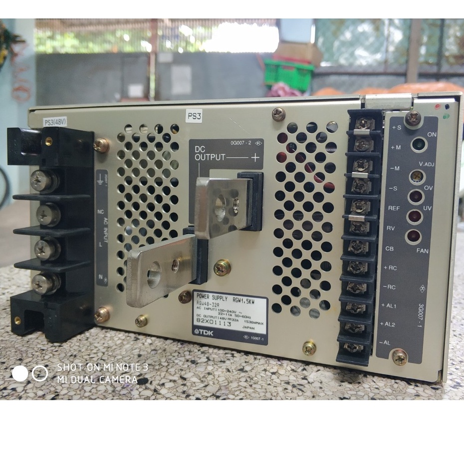 Bộ cấp nguồn AC-DC 48V, 32A, 1500W TDK