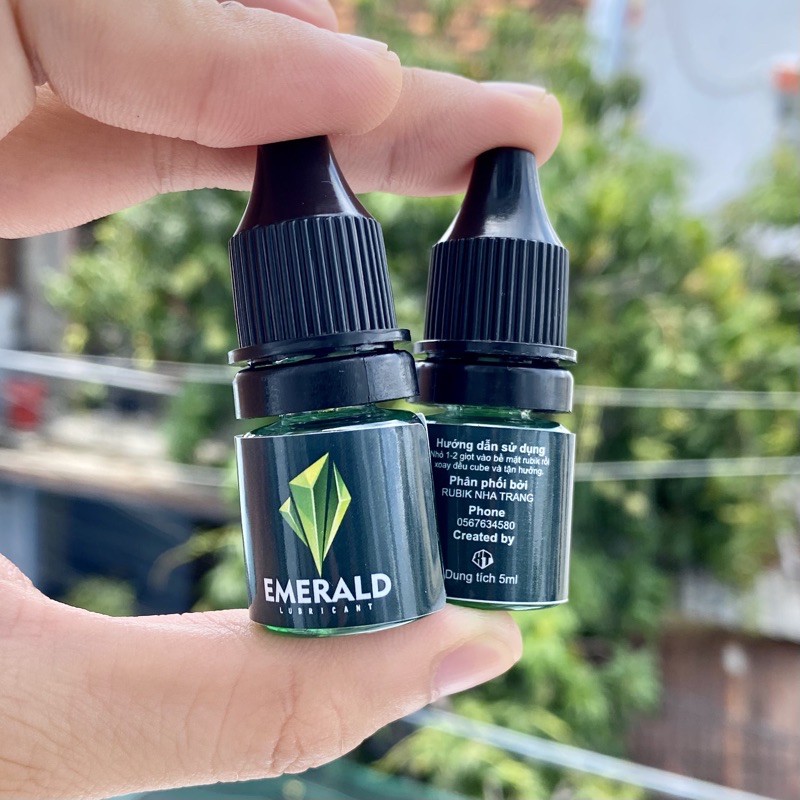 Lube Emerald dầu bôi Rubik chất lượng cao, tăng tốc Rubik Nha Trang