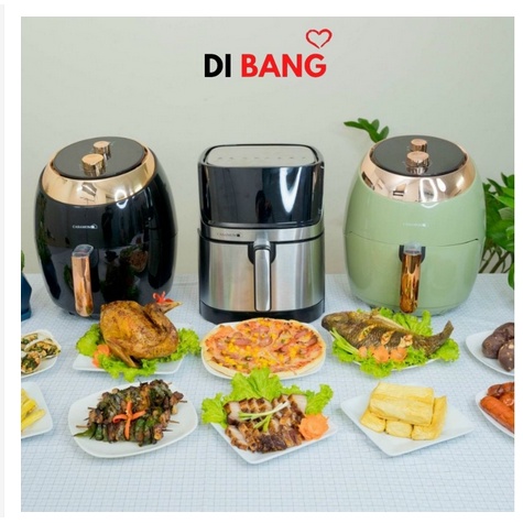 Nồi Chiên Không Dầu Casamom 7 lít, Nồi chiên hàn quốc chính hãng, bảo hành 12 tháng chính hãng