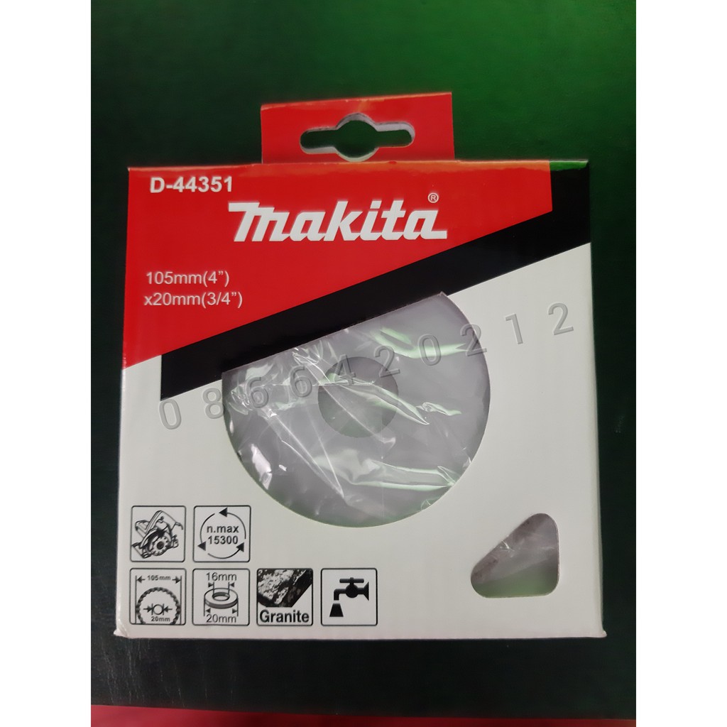 Lưỡi cắt gạch Makita 105mm