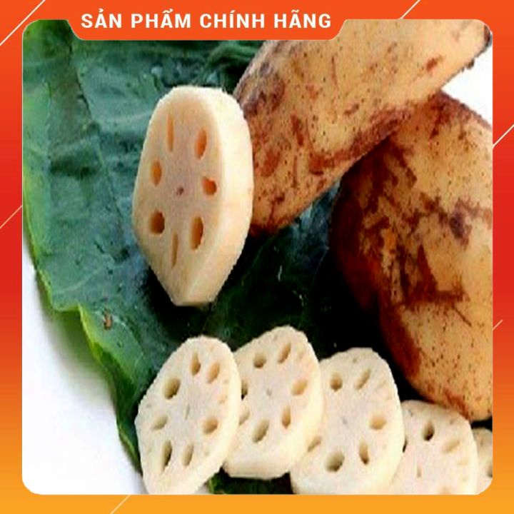 Tinh bột củ sen nguyên chất OCHASHOP túi zip 100gr, giúp trẻ hoá làn da, giảm ho cảm lạnh