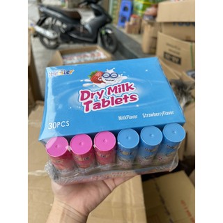vỉ 30 thỏi kẹo viên xê sữa
