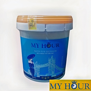 Sơn chậu cảnh hệ nước MyHour 1L , sơn chậu kiểng