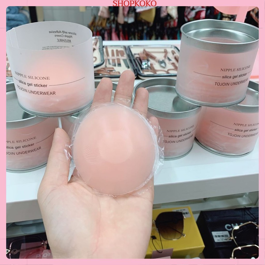 Hộp dán ti - Dán Ngực Hình Hoa 5 cặp [ Freeship