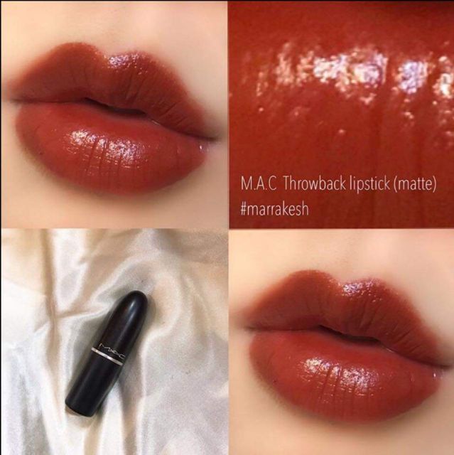 Son MAC classic marrakesh/ ruby woo/ chili đủ bill