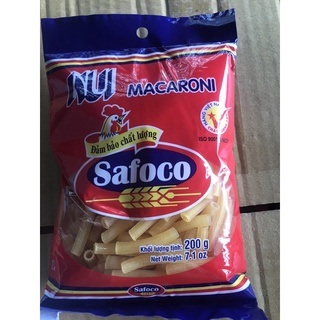 Nui ống Safoco gói 200gr/400gr tùy chọn