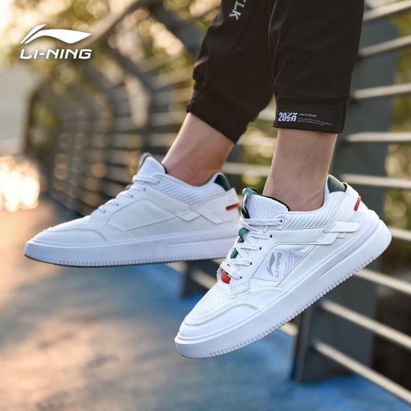 ORDER giày nam chính hãng LINING trắng dây xanh