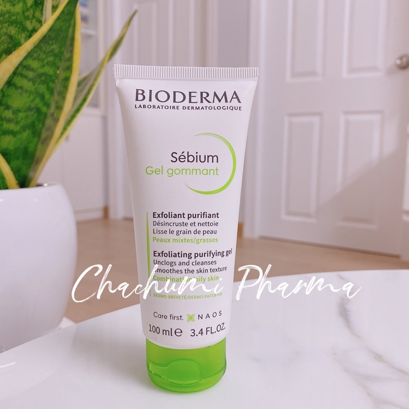 Gel loại bỏ tế bào chết bioderma sébium gommant 100ml