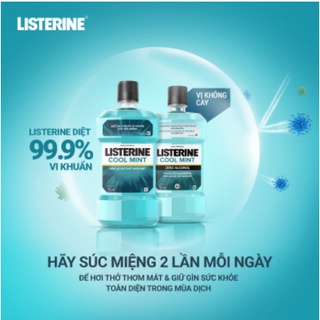 Nước Súc Miệng Listerine 750ml