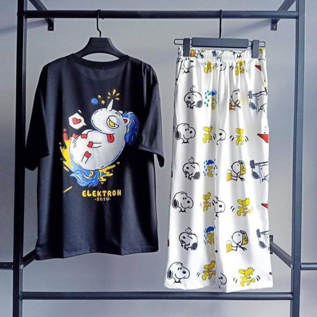 Quần cartoon pants, quần hoạt hình
