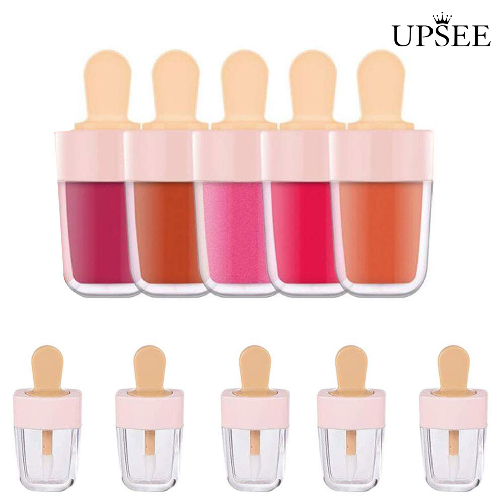 (Hàng Mới Về) Set 5 Ống Rỗng Hình Que Kem Đựng Son Môi Diy | BigBuy360 - bigbuy360.vn