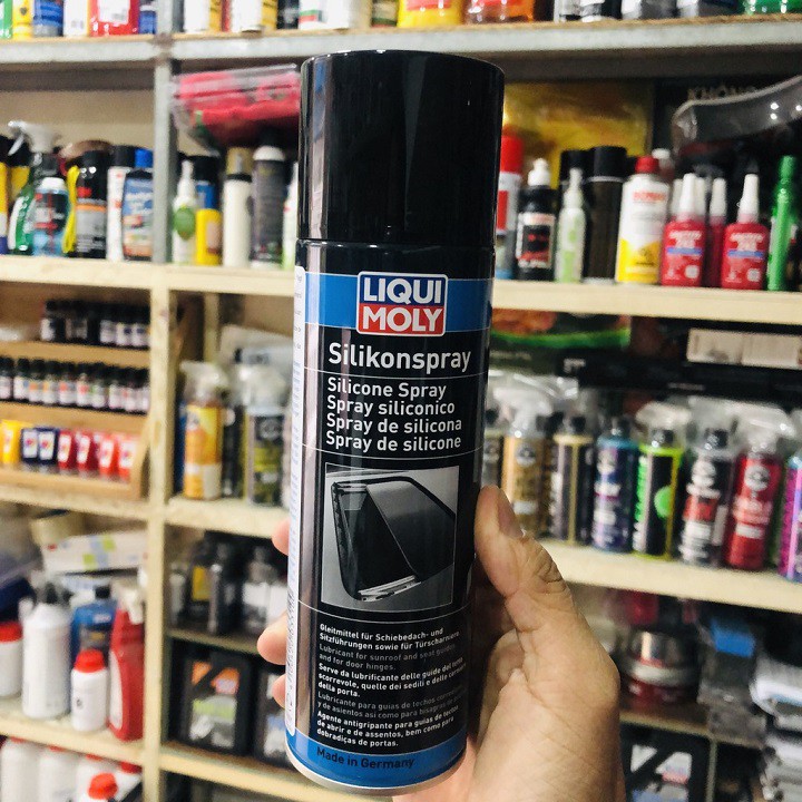 Chai xịt silicon bôi trơn bảo dưỡng cao su nhựa LIQUI MOLY 3310 300ml