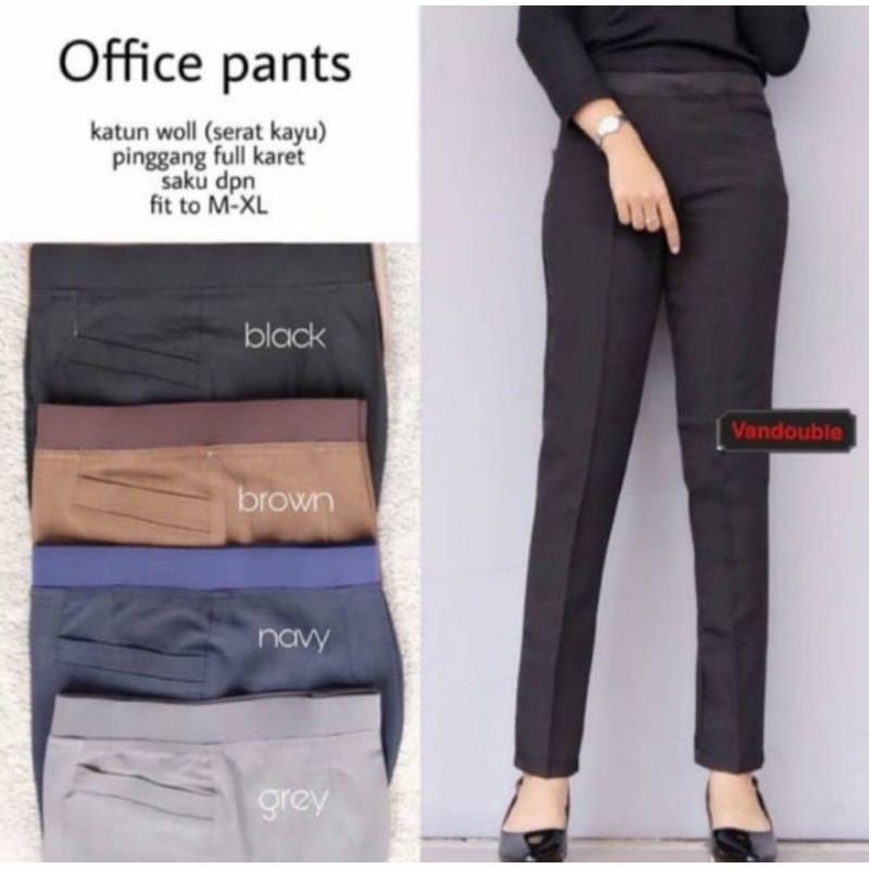 Quần Cao Su Lưng Cao Thời Trang Công Sở Thanh Lịch Cho Nữ | BigBuy360 - bigbuy360.vn