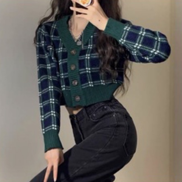 Áo cardigan caro new