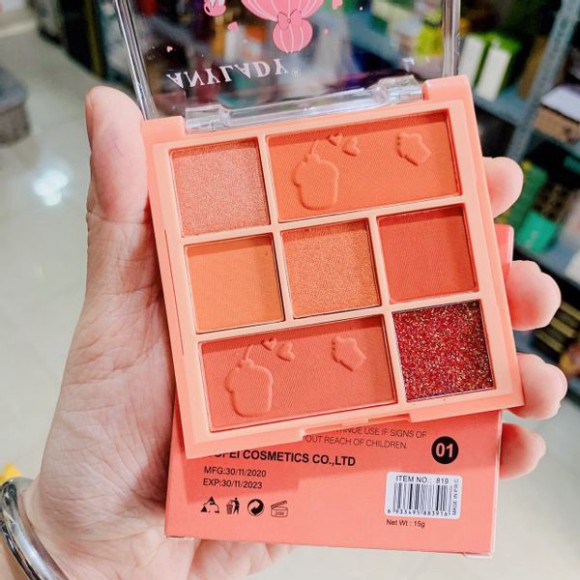 Phấn Mắt Má 7 ô Any Lady Bakery Shop