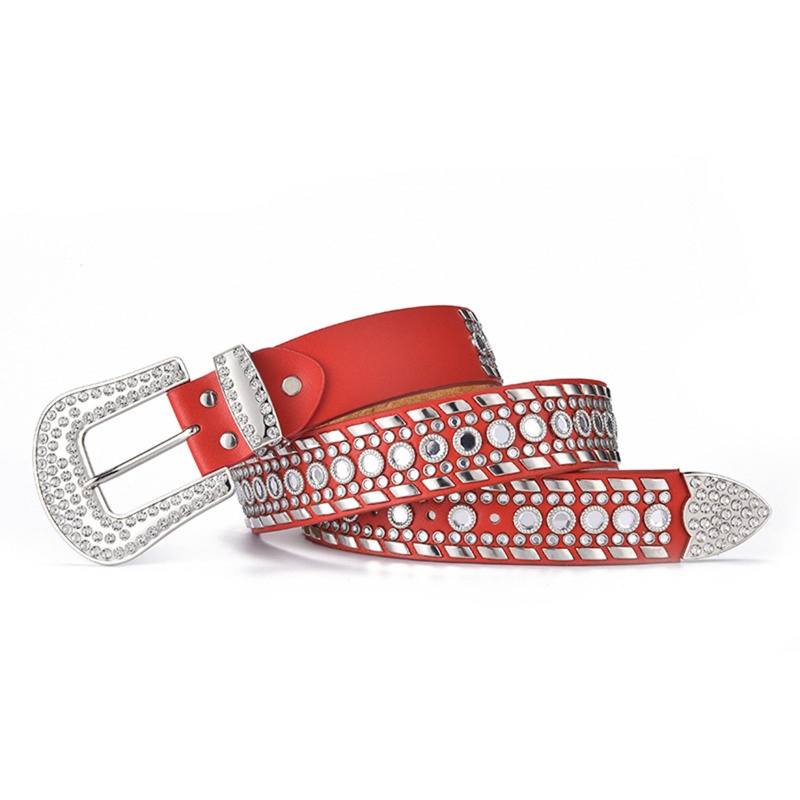 Chân Váy Jeans Đính Đá Lấp Lánh Thời Trang Cho Nữ