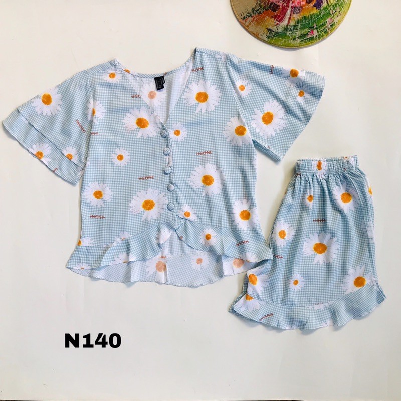 [Mã FAGREEN245 giảm 10% tối đa 30K đơn 99K] Đồ Bộ Nữ Tole Lanh Quần Ngắn Nút Bọc VNXK [Set Trang Phục] | BigBuy360 - bigbuy360.vn
