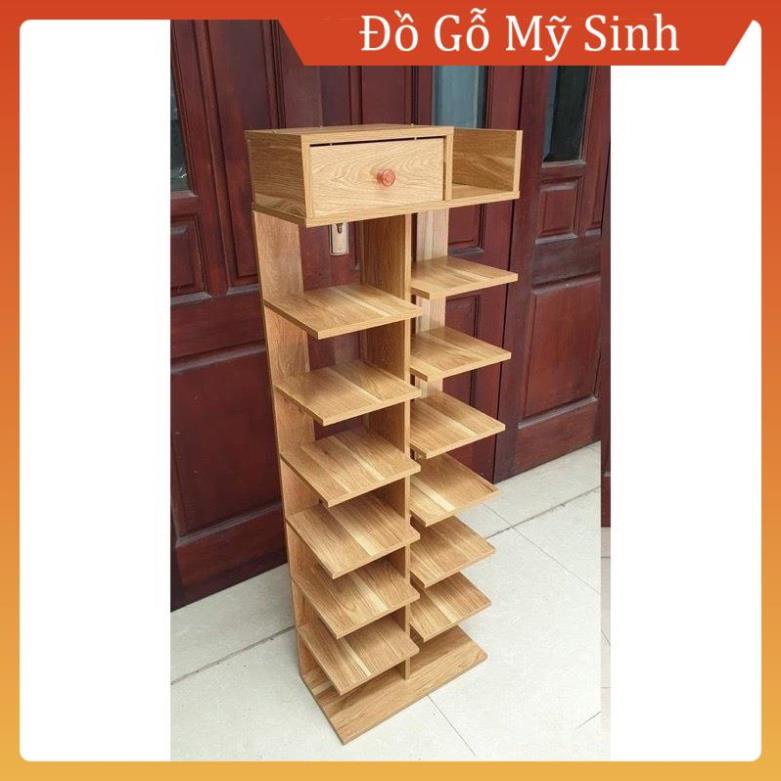 Kệ giá để giầy dép hình cây gỗ MDF để ban công phòng khách ngủ gia đình, Đồ gỗ nội thất Mỹ Sinh cao cấp
