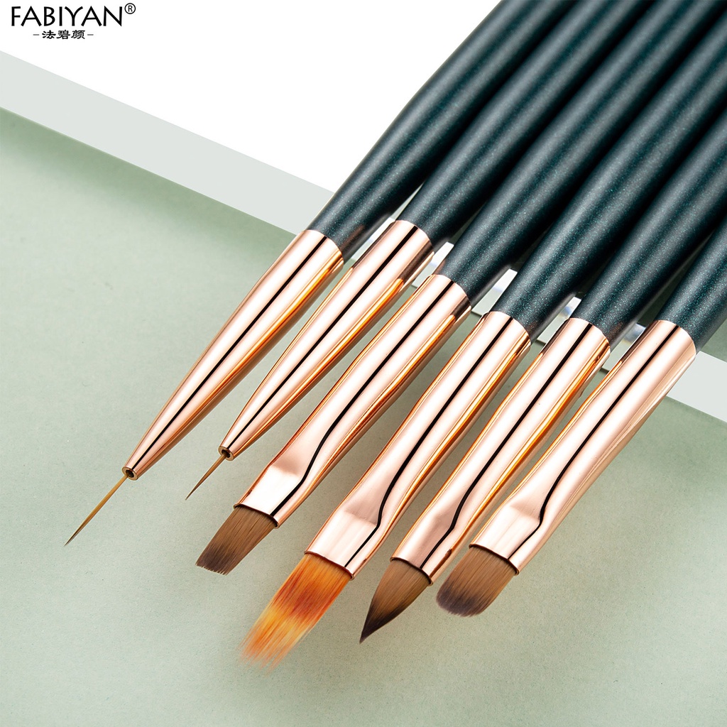 Set 6 cọ vẽ FABIYAN trang trí móng tay nghệ thuật