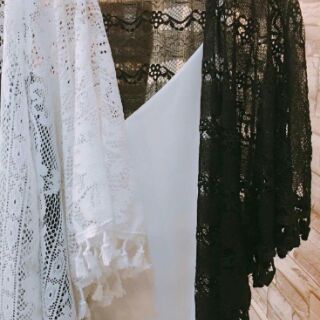 Áo kimono ren đi biển