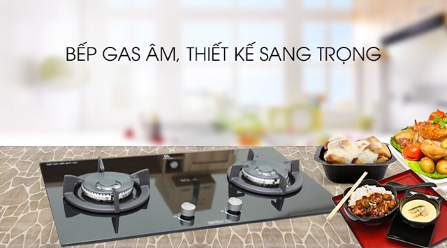 Bếp gas âm Electrolux EGT7627CK ( MỚI 100% , Tặng Kèm VAN DÂY NGẮT GAS TỰ ĐỘNG )