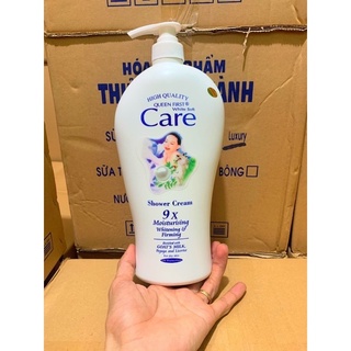 Sữa tắm trắng dê care 9x chính hãng công ty thiên lộc thành 1200ml
