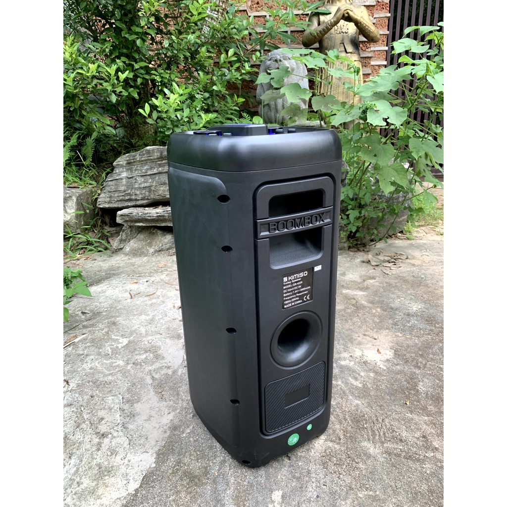 Loa Kéo Pro Partybox QS-8603 Karaoke Bluetooth Hát Siêu Hay Mẫu Mới-Tặng kèm Mic không dây