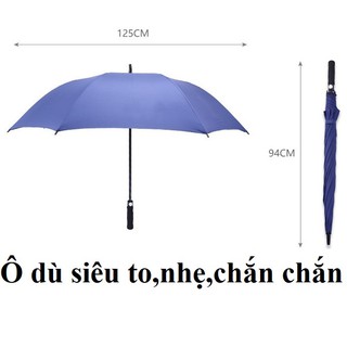 Ô dù che mưa loại to, chắc chắn nhiều màu