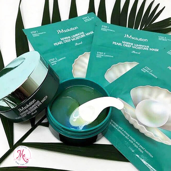 [Hàng Auth] Mặt nạ mắt JM, mặt nạ hỗ trợ giảm thâm ngừa lão hóa JM Solution Eye Patch 90g