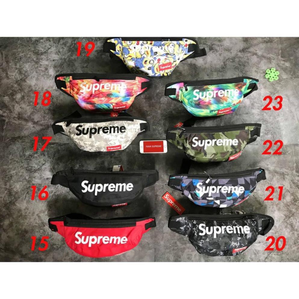 (Sale Giá Gốc) Túi bao tử đeo bụng, đeo chéo Supreme | BigBuy360 - bigbuy360.vn