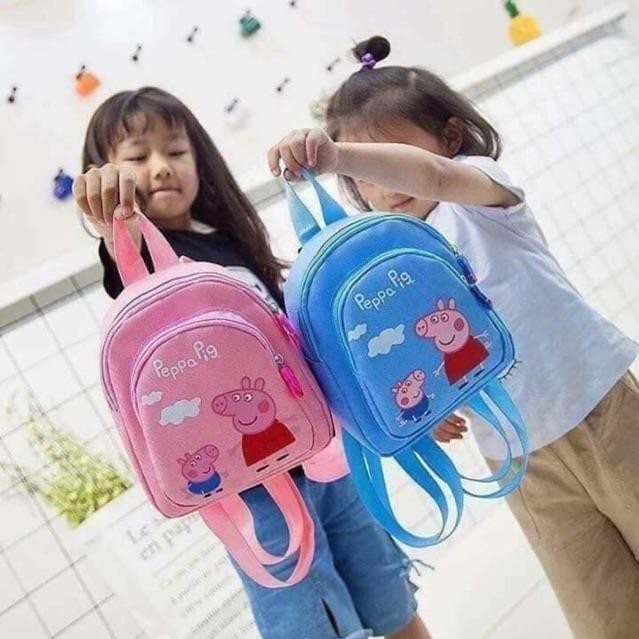 Túi balo heo peppa cho bé