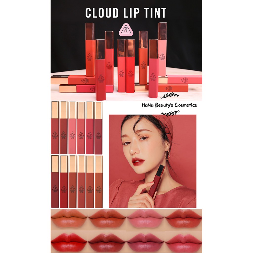 Best Seller - Son Kem Siêu Lì 3CE Cloud Lip Tint