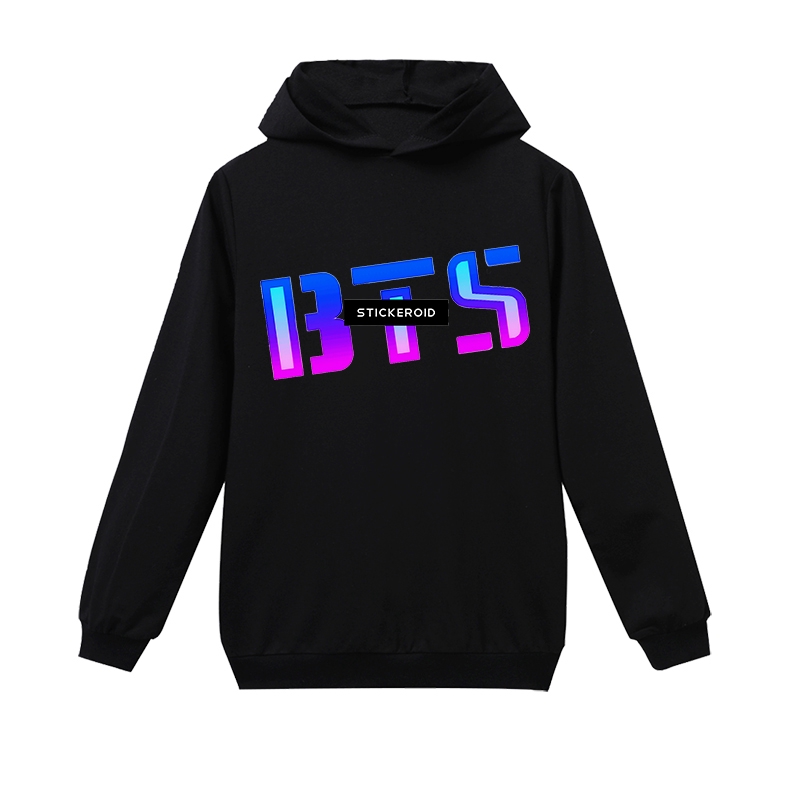 Áo Hoodie Dài Tay In Hình Nhóm Nhạc Bts Thời Trang Cho Bé