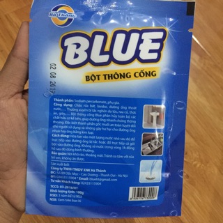 ✿Bột thông cống Blue 100g hkm