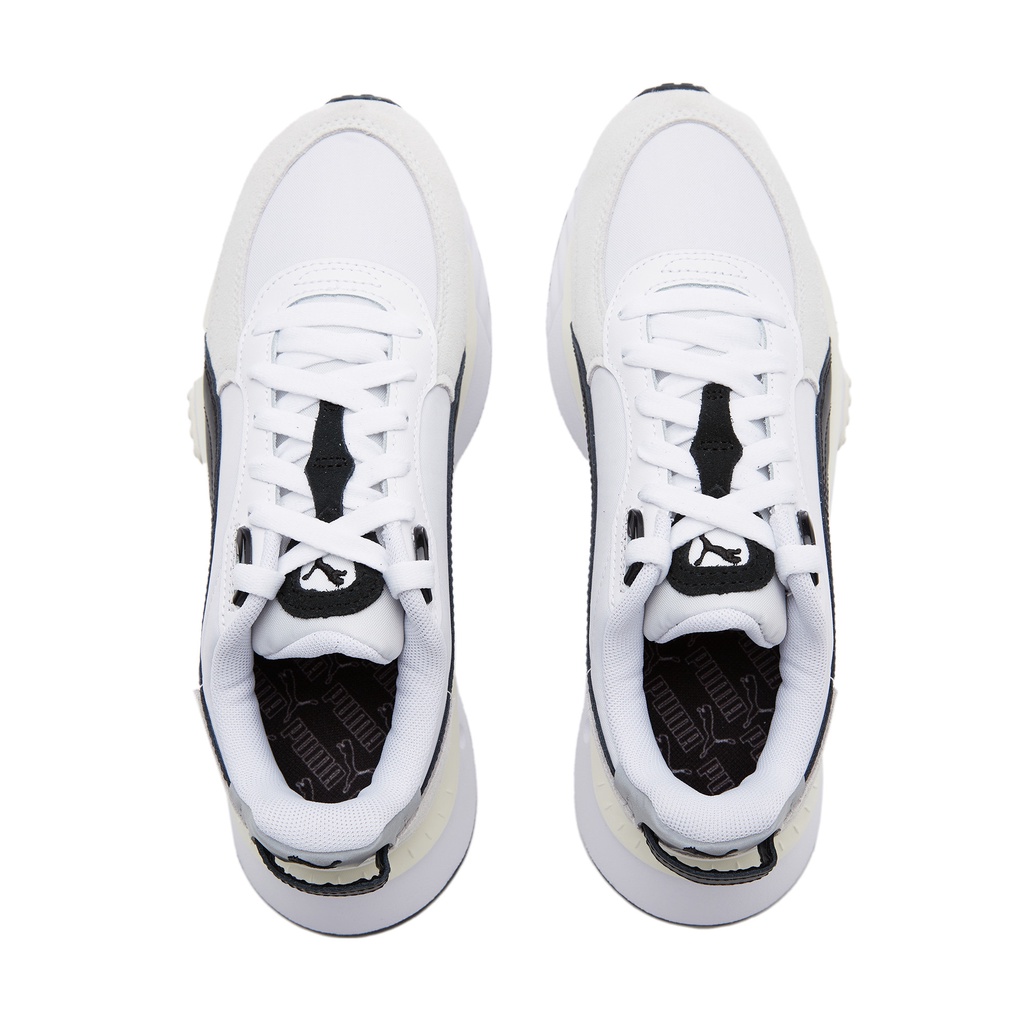 Giày Puma Wild Rider KR Reflecti trắng viền đen bill hàn