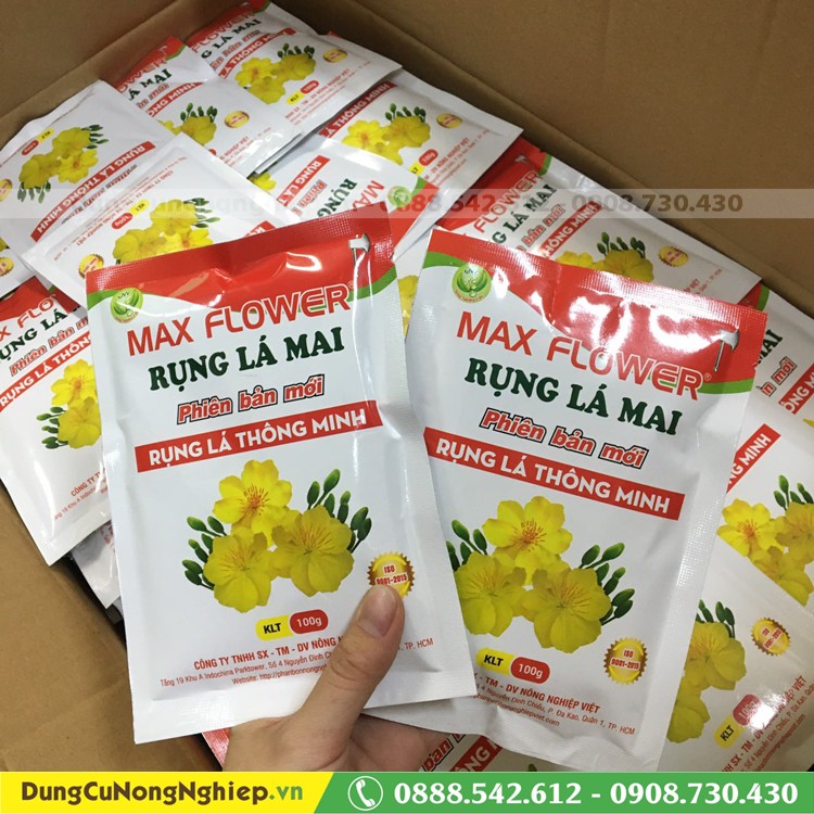 Thuốc rụng lá mai MAX Flower 100g