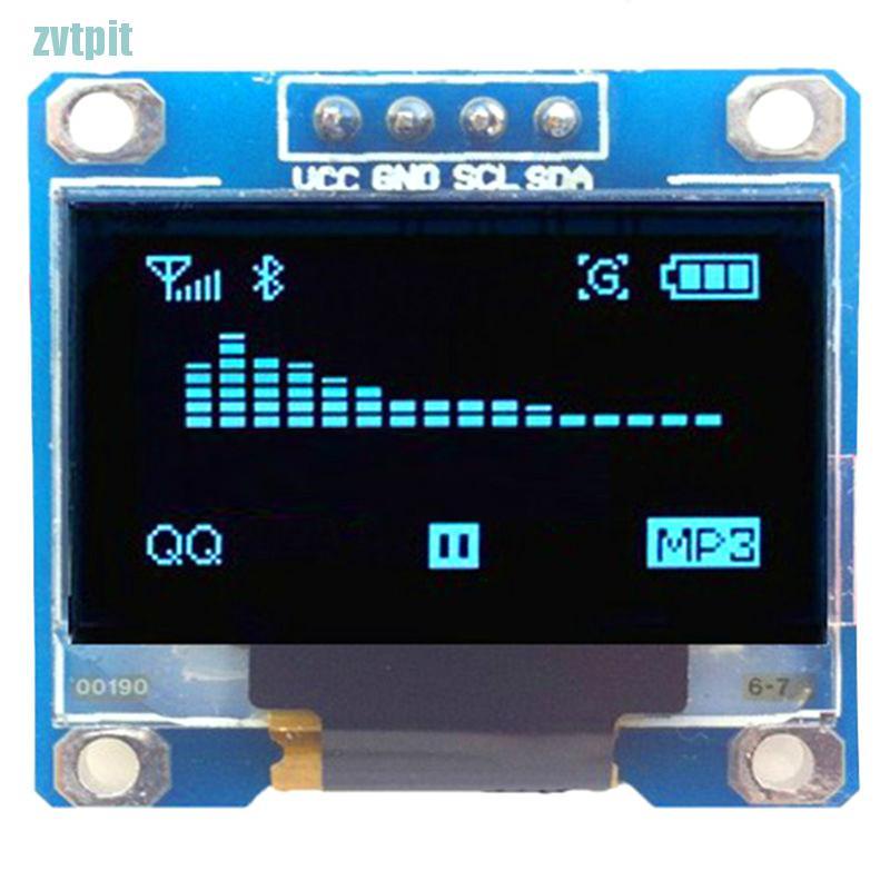 Mô Đun Màn Hình Lcd Led Xanh Oled 128x64 0.96 "I2C Iic Cho Arduino Pt