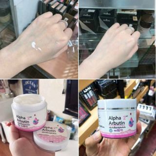Kem body alpha arbutin 2in1