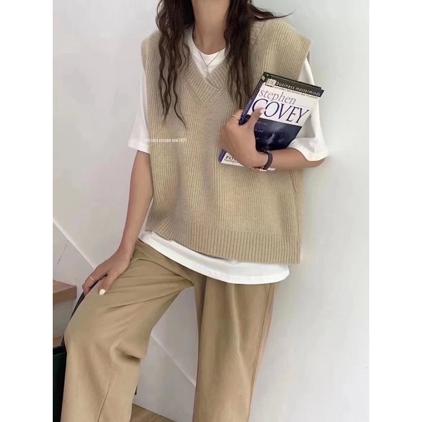 Gile len trơn Hàn cổ V | BigBuy360 - bigbuy360.vn