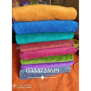 Khăn gội micro siêu dày